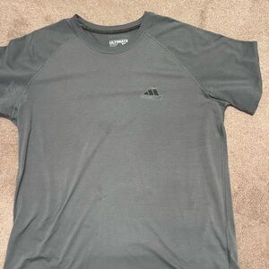 Adidas Men's Charcoal Short Sleeve Tee